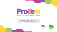 OVG está com inscrições abertas para 5 mil bolsas de ensino superior do Programa Universitário do Bem em Goiás