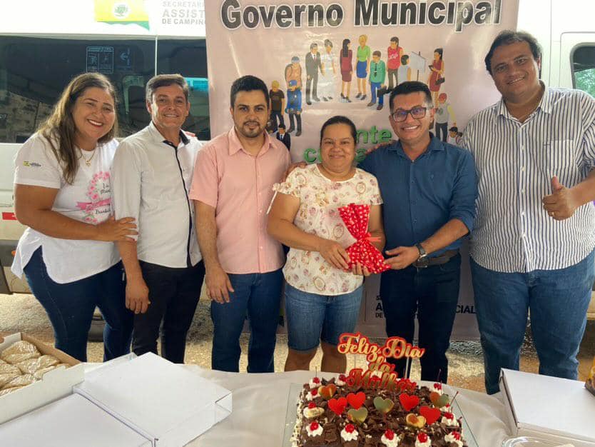 Presidente Julimar e Vereador Josemar participam de homenagem ao dia da mulher 