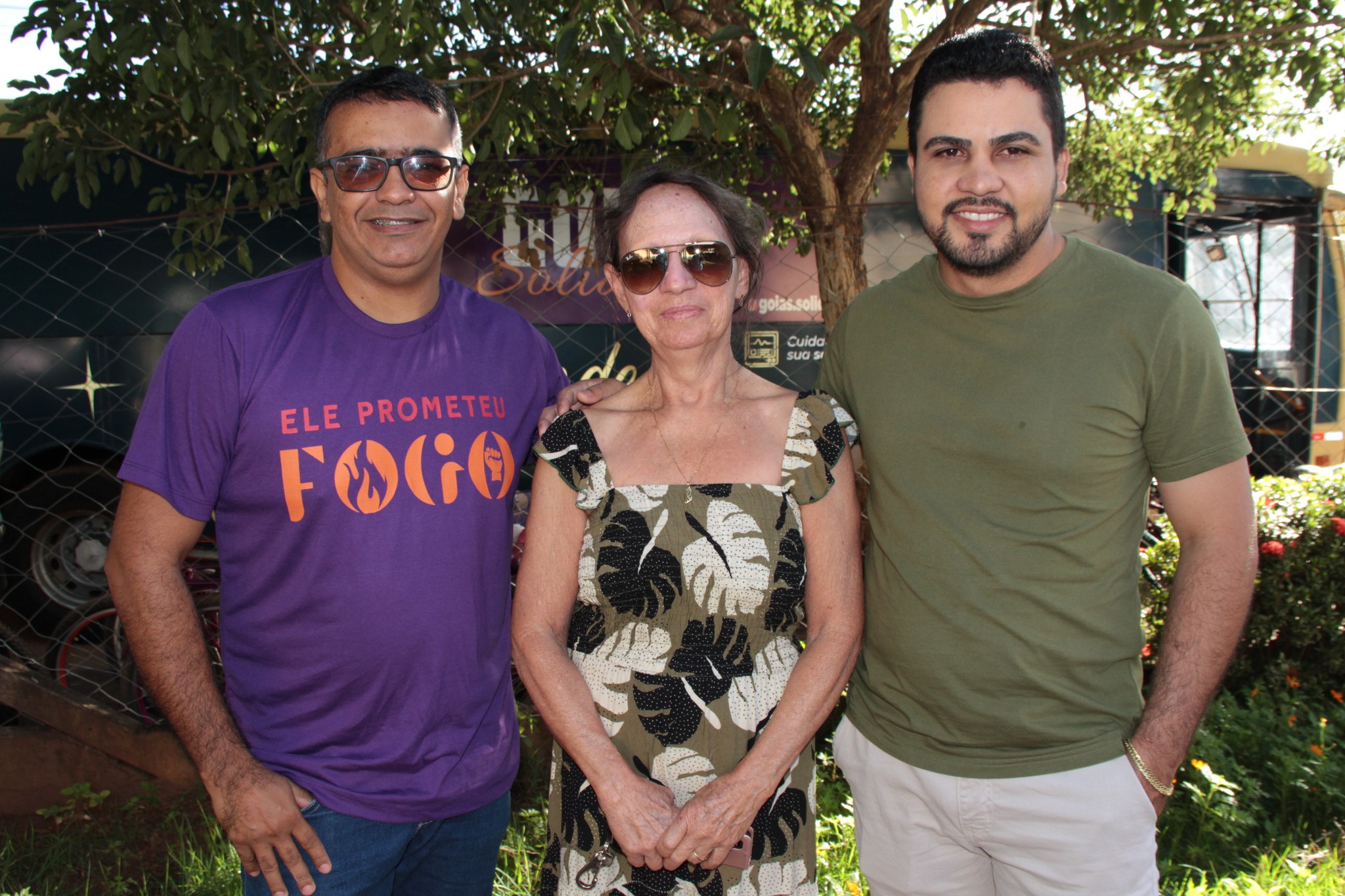 Presidente Julimar e vereadores participam do Projeto "Goiás Solidário"